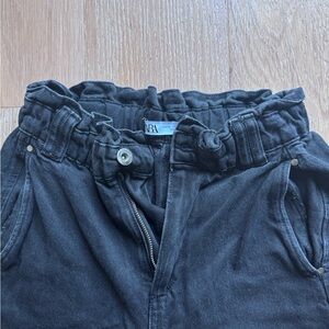 Zara Black Denim Pants